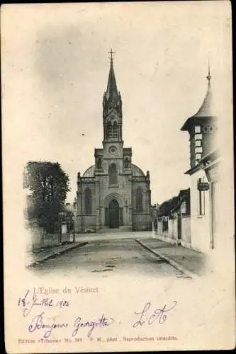 Ak Le Vesinet Yvelines, L'Eglise