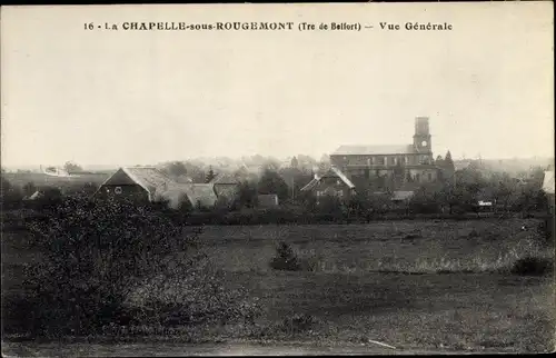 Ak Lachapelle sous Rougemont Territoire de Belfort, Vue générale