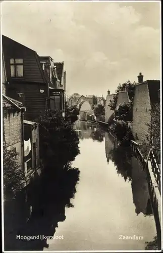 Ak Zaandam Zaanstad Nordholland, Hoogendijkersloot