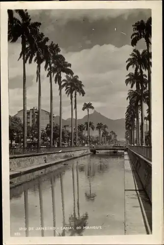 Foto Ak Rio de Janeiro Brasilien, Canal do Mangue