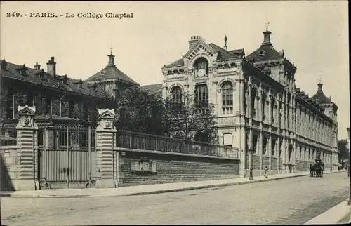 Ak Paris IX., Le College Chaptal