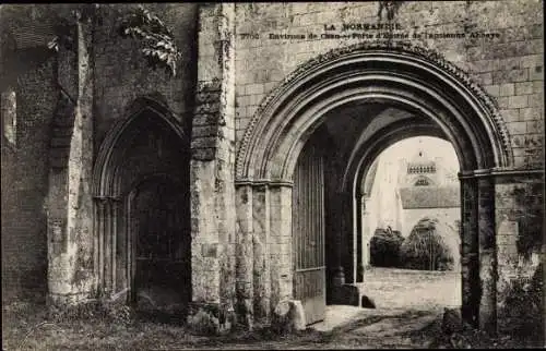 Ak Caen Calvados, Porte d'Entrée de l'ancienne Abbaye