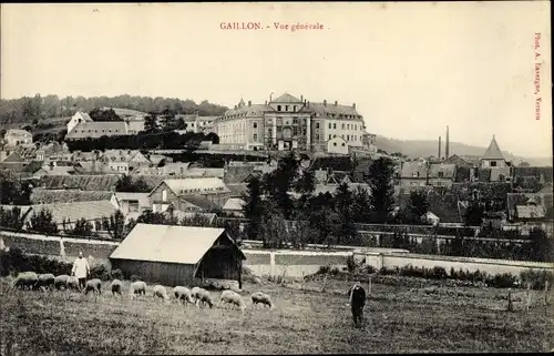 Ak Gaillon Eure, Vue générale