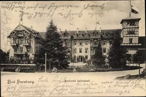 Ak Bad Harzburg in Niedersachsen, Kurhotel Juliushall