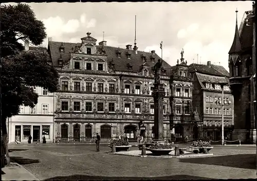 Ak Erfurt in Thüringen, Blick zum Gildehaus