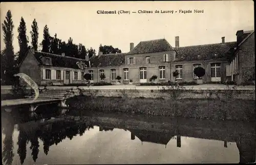 Ak Clemont Cher, Chateau de Lauroy