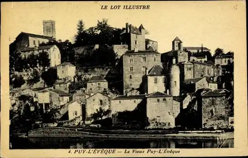 Ak Puy l'Eveque Lot, Vieilles Maisons