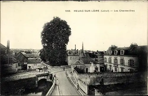 Ak Meung sur Loire Loiret, Les Chennevieres