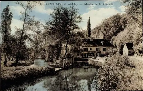 Ak Orchaise Loir-et-Cher, Moulin de la Fontaine