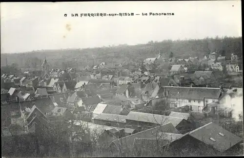 Ak La Ferriere sur Risle Eure, Panorama