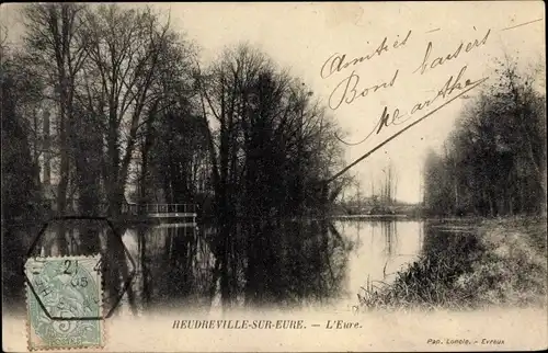 Ak Heudreville sur Eure, L'Eure