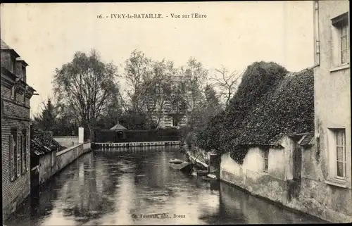 Ak Ivry la Bataille Eure, l'Eure