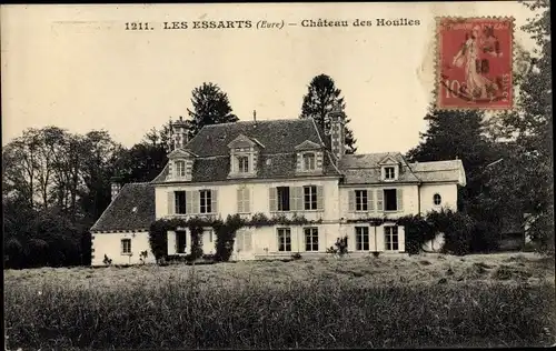 Ak Les Essarts Eure, Chateau des Houlles