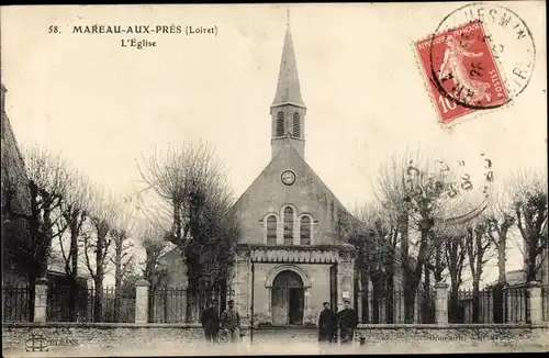 Ak Mareau aux Pres Loiret, Eglise