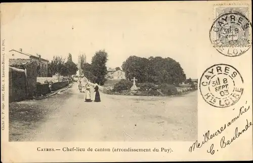 Ak Cayres Haute Loire, Chef lieu de canton, croix