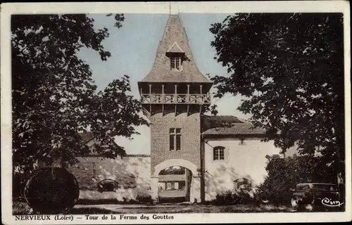 Ak Nervieux Loire, Tour de la Ferme des Gouttes