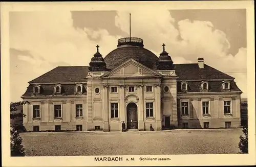 Ak Marbach in Baden Württemberg, Schillermuseum