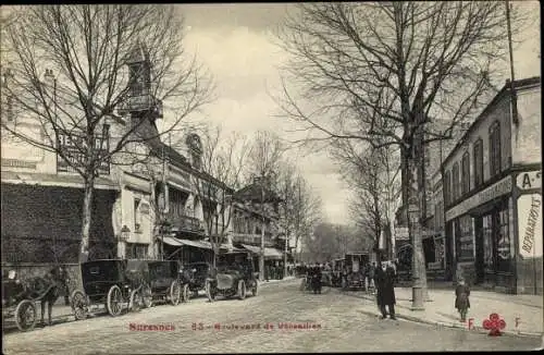 Ak Suresnes, Boulevard  de Versailles