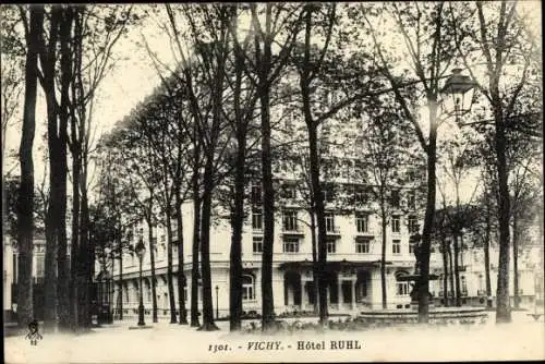 Ak Vichy Allier, Hotel Ruhl