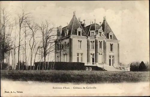 Ak Ecos Eure, Chateau de Carloville