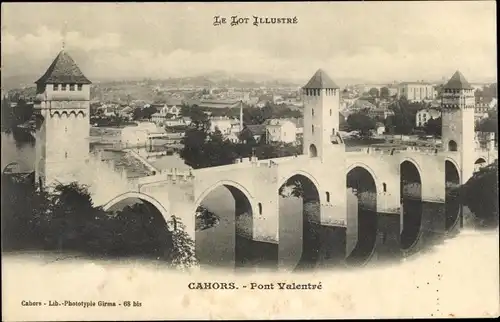 Ak Cahors Lot, Pont Valentré