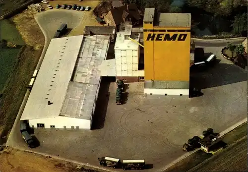Ak Lindhorst in Niedersachsen, Fliegeraufnahme vom Werk, HEMO MOHR KG