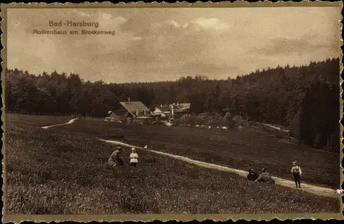 Ak Bad Harzburg in Niedersachsen, Molkenhaus am Brockenweg