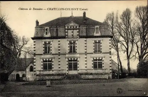 Ak Chatillon Coligny Loiret, Chateau de Bonniere