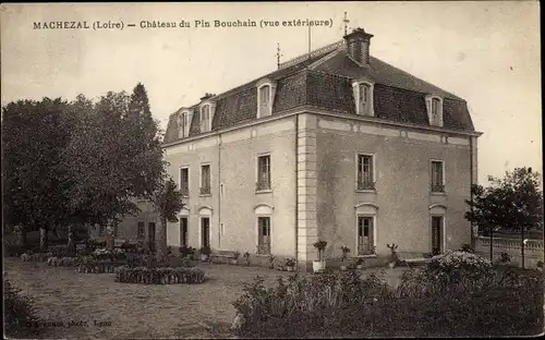 Ak Machezal Loire, Chateau du Pin Bouchain, vue exterieure