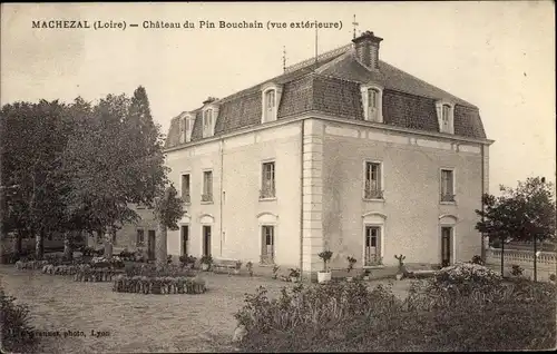 Ak Machezal Loire, Chateau du Pin Bouchain, vue exterieure