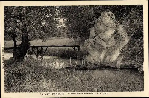 Ak Le Lion d'Angers Maine et Loire, Pierre de la Juiverie