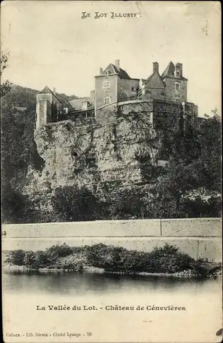 Ak Lot, Vallée du Lot, Chateau de Cenevieres