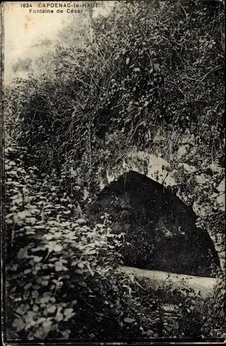 Ak Capdenac le Haut Lot, Fontaine de Cesar