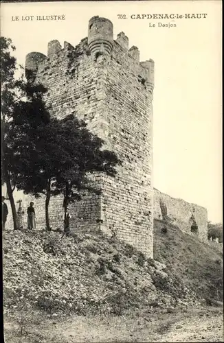 Ak Capdenac le Haut Lot, Donjon