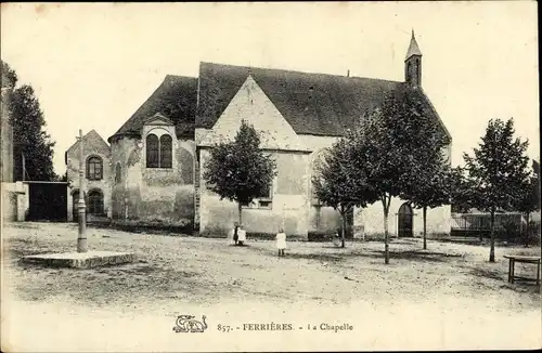 Ak Ferrieres en Gatinais Loiret, La Chapelle