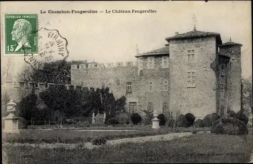 Ak Le Chambon Feugerolles Loire, Chateau Feugerolles