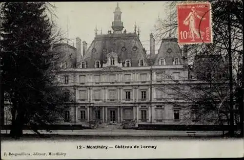 Ak Montlhéry Essonne, Château de Lormoy