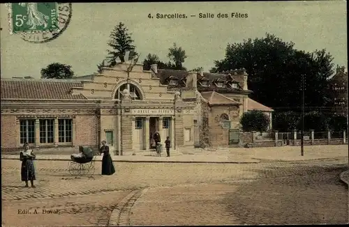 Ak Sarcelles Val d'Oise, Salles des Fêtes