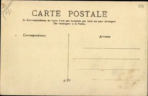 Ak L'Absie Deux Sèvres, La Gendarmerie et le Boulevard