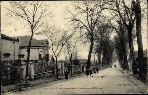 Ak Bressuire Deux Sèvres, Route de Saint Porchaire