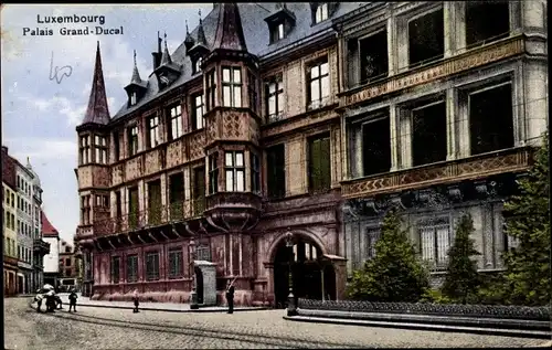 Ak Luxemburg, Palais Grand Ducal