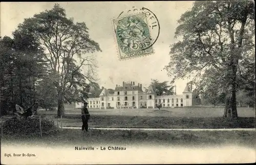 Ak Nainville Essonne, Le Château