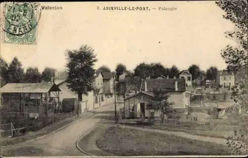 Ak Joinville le Pont Val de Marne, Polangise, Blick auf den Ort