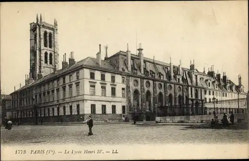 Ak Paris V., Le Lycée Henri IV.