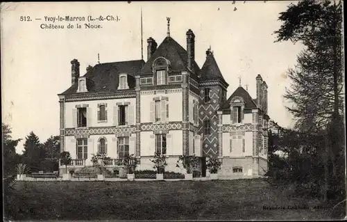 Ak Yvoy le Marron Loir et Cher, Château de la Noue
