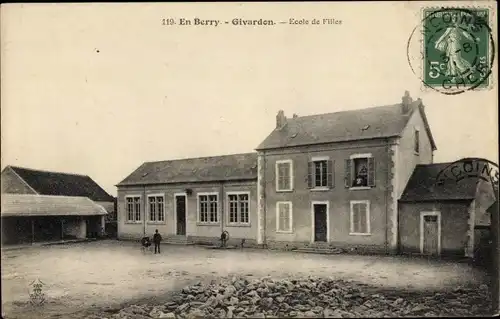 Ak Givardon Cher, École de Filles