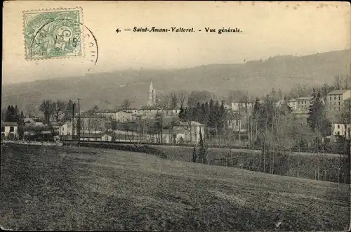 Ak Saint Amans Valtoret Tarn, Vue générale