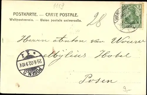 Ak Hamburg Wandsbek, Klein Jüthorn