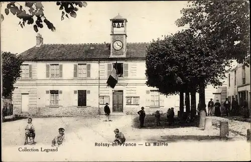 Ak Roissy en France Val d'Oise, La Mairie