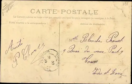 Ak Bressuire Deux Sèvres, Rue Gambetta